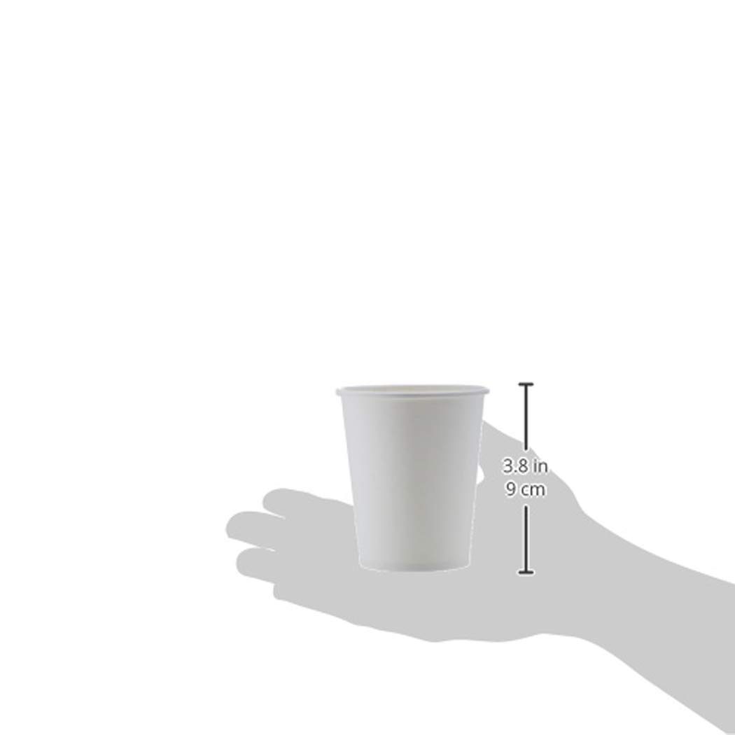 AmazonBasics 8 oz. Compostable PLA Laminated Hot Paper Cup, 1,000-Count