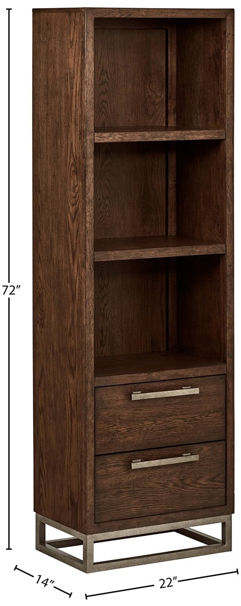 Amazon Brand – Stone & Beam Glenwood Bookcase, 72"H, Oak