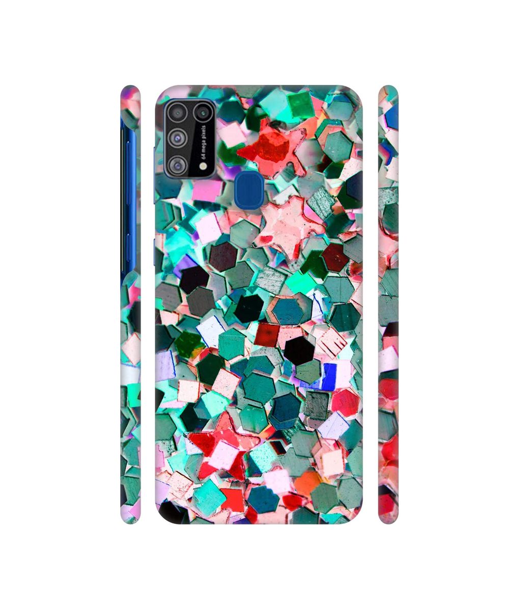 Amazon Brand - Solimo Designer Multicolor Stone 3D Printed Hard Back Case Mobile Cover for Samsung Galaxy M31