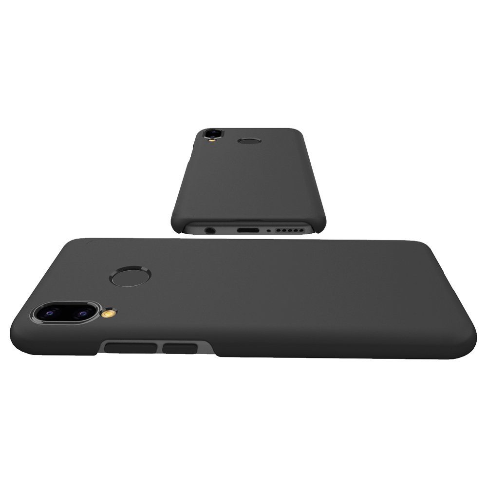 Amazon Brand - Solimo Mobile Cover (Hard Back & Slim) for Huawei Nova 3 (Black)