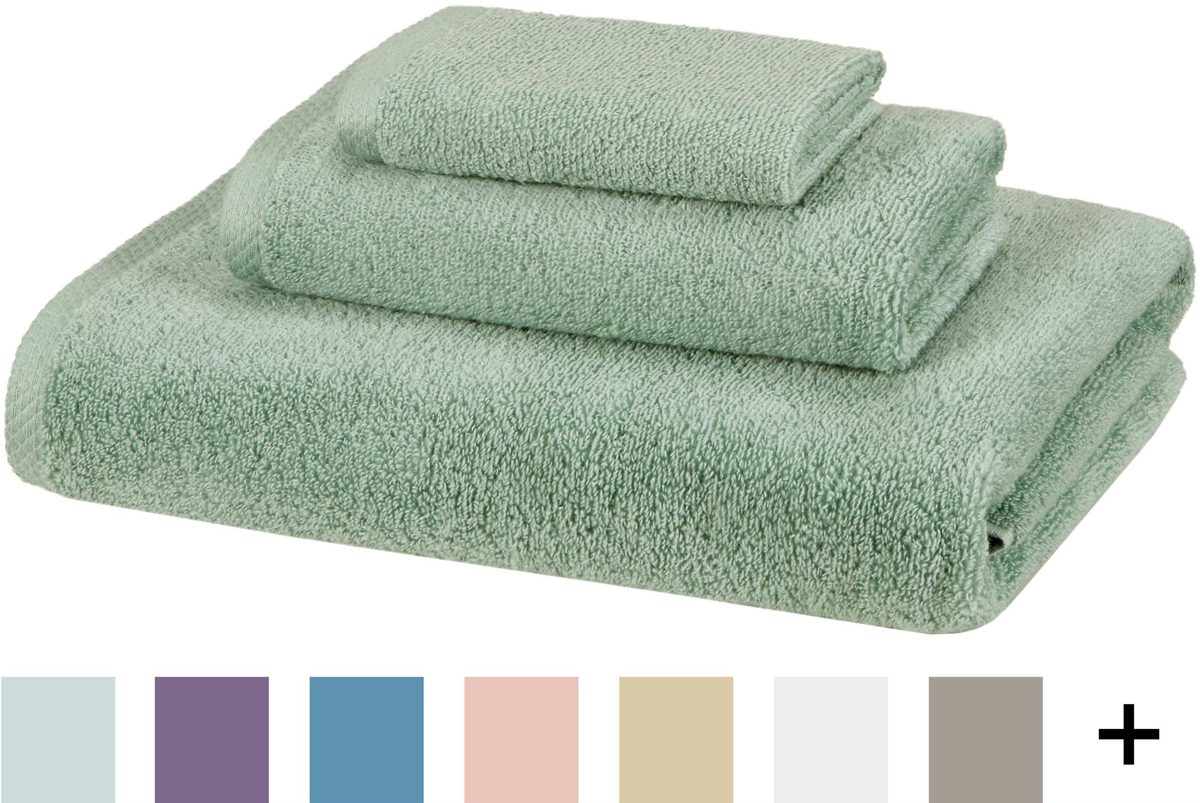 AmazonBasics Quick-Dry, Luxurious, Soft, 100% Cotton Bath Towels