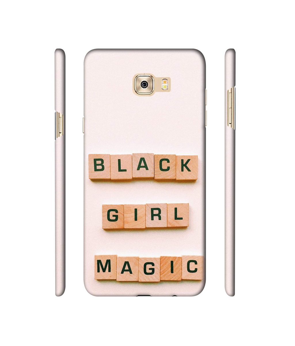 Amazon Brand - Solimo Designer Black Girl Magic 3D Printed Hard Back Case Mobile Cover for Samsung Galaxy C7 Pro