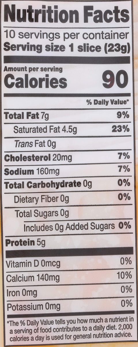 365 by Whole Foods Market, Organic Cheese Slices, Colby Jack (10 Slices), 8 Ounce