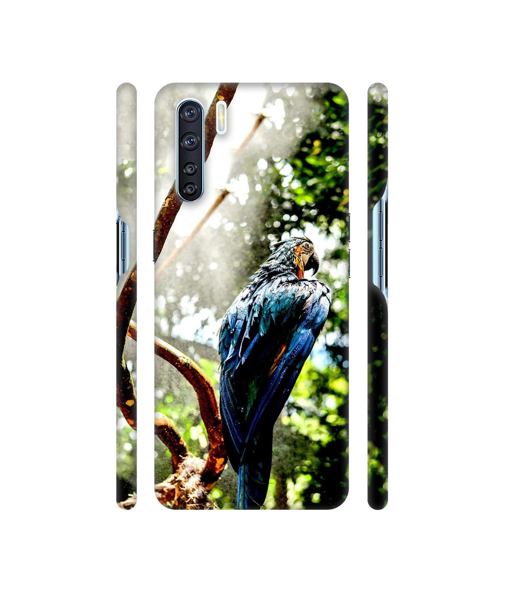Amazon Brand - Solimo Designer Macaw Parrot 3D Printed Hard Back Case Mobile Cover for Oppo F15