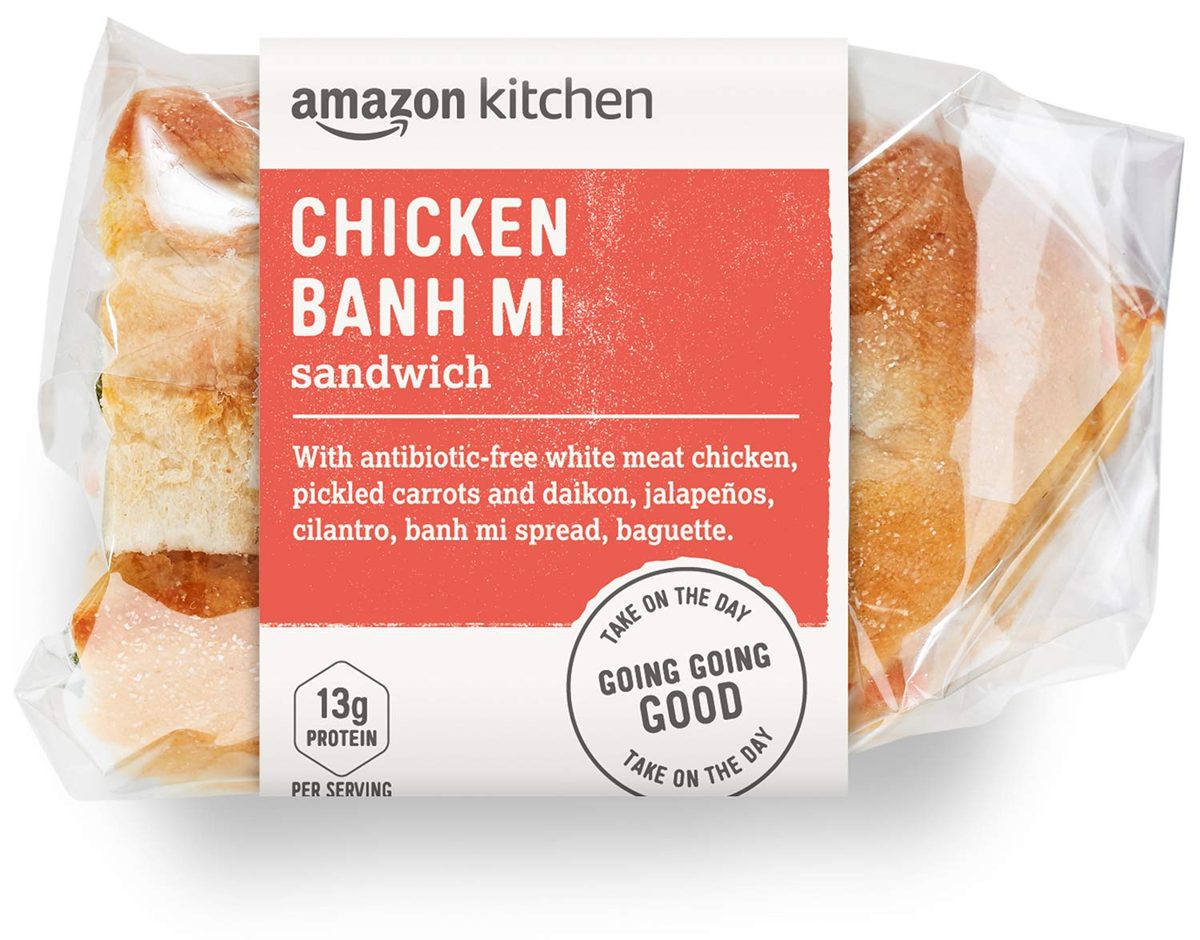 Amazon Kitchen, Chicken Banh Mi Sandwich, 4.7 oz
