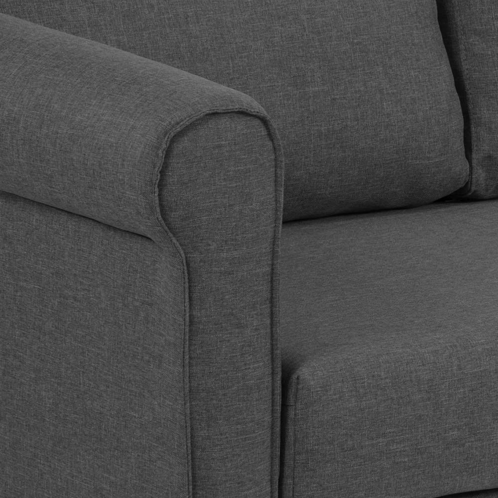 An Amazon Brand - Movian Stavis - Sofa Bed - 74 x 146 x 87 cm (L x W x H) - Grey