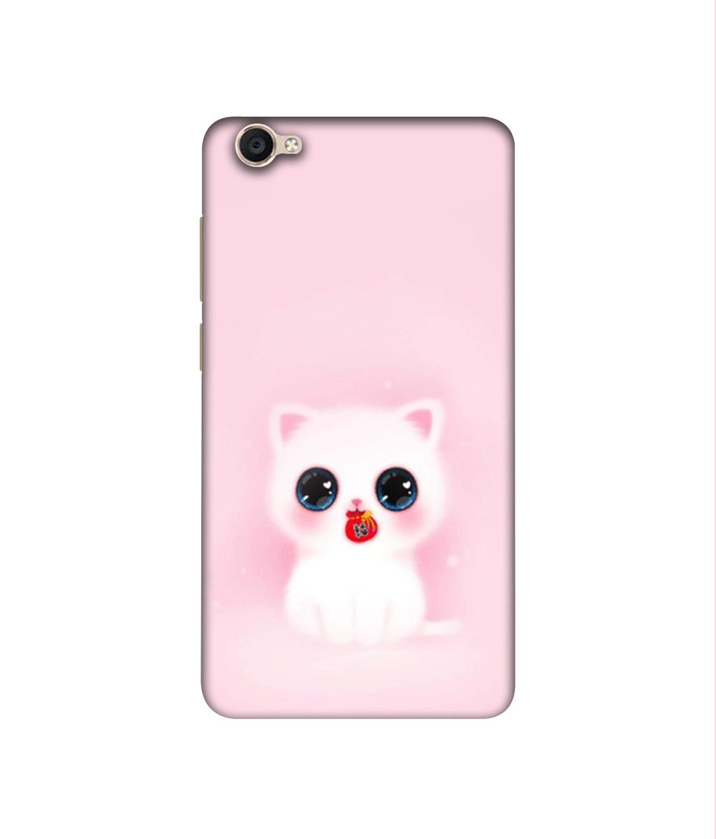 Amazon Brand - Solimo Designer Kitty 3D Printed Hard Back Case Mobile Cover for Vivo Y55L