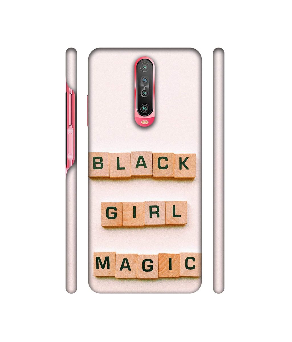 Amazon Brand - Solimo Designer Black Girl Magic 3D Printed Hard Back Case Mobile Cover for Poco X2 / Mi Redmi K30