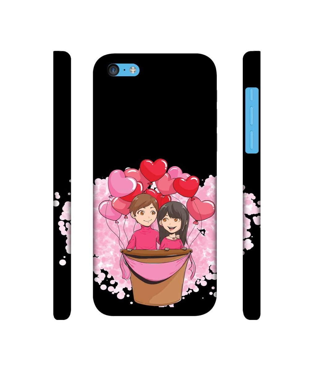 Amazon Brand - Solimo Designer Boy and Girl 3D Printed Hard Back Case Mobile Cover for Apple iPhone 5C