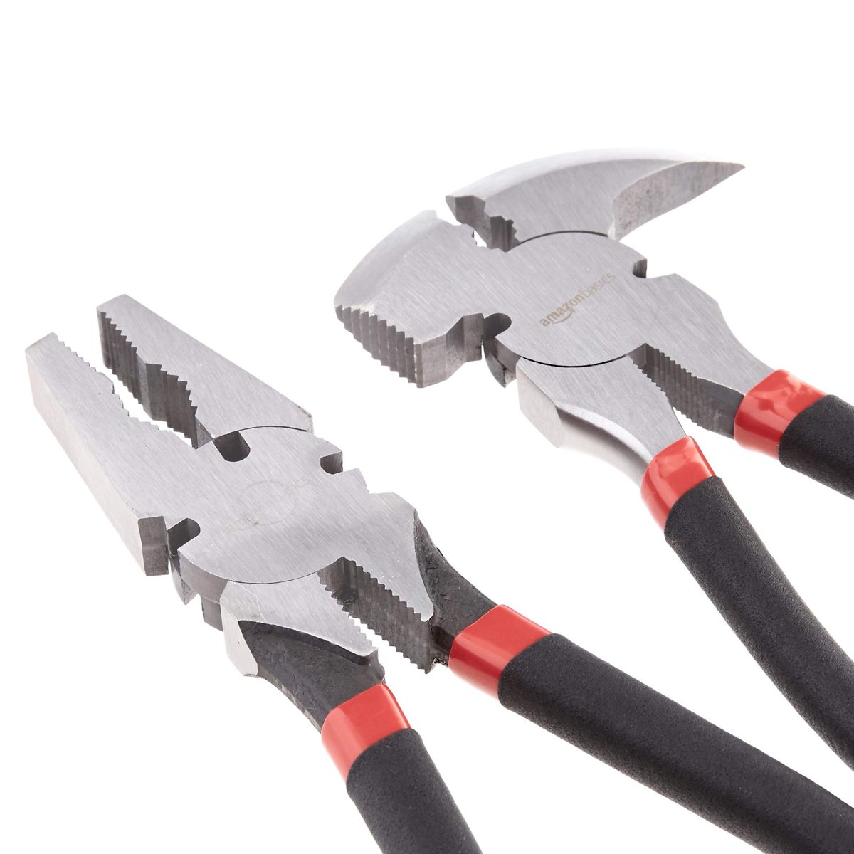 AmazonBasics Linesman & Fencing Pliers Set - 2-Piece