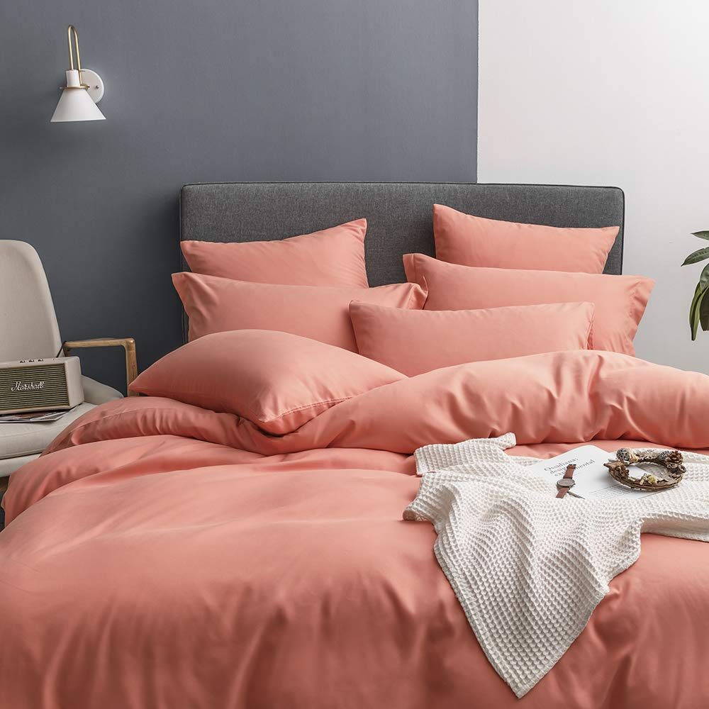 UMI Merryfeel Microfibre Duvet Cover Set, Light and Soft