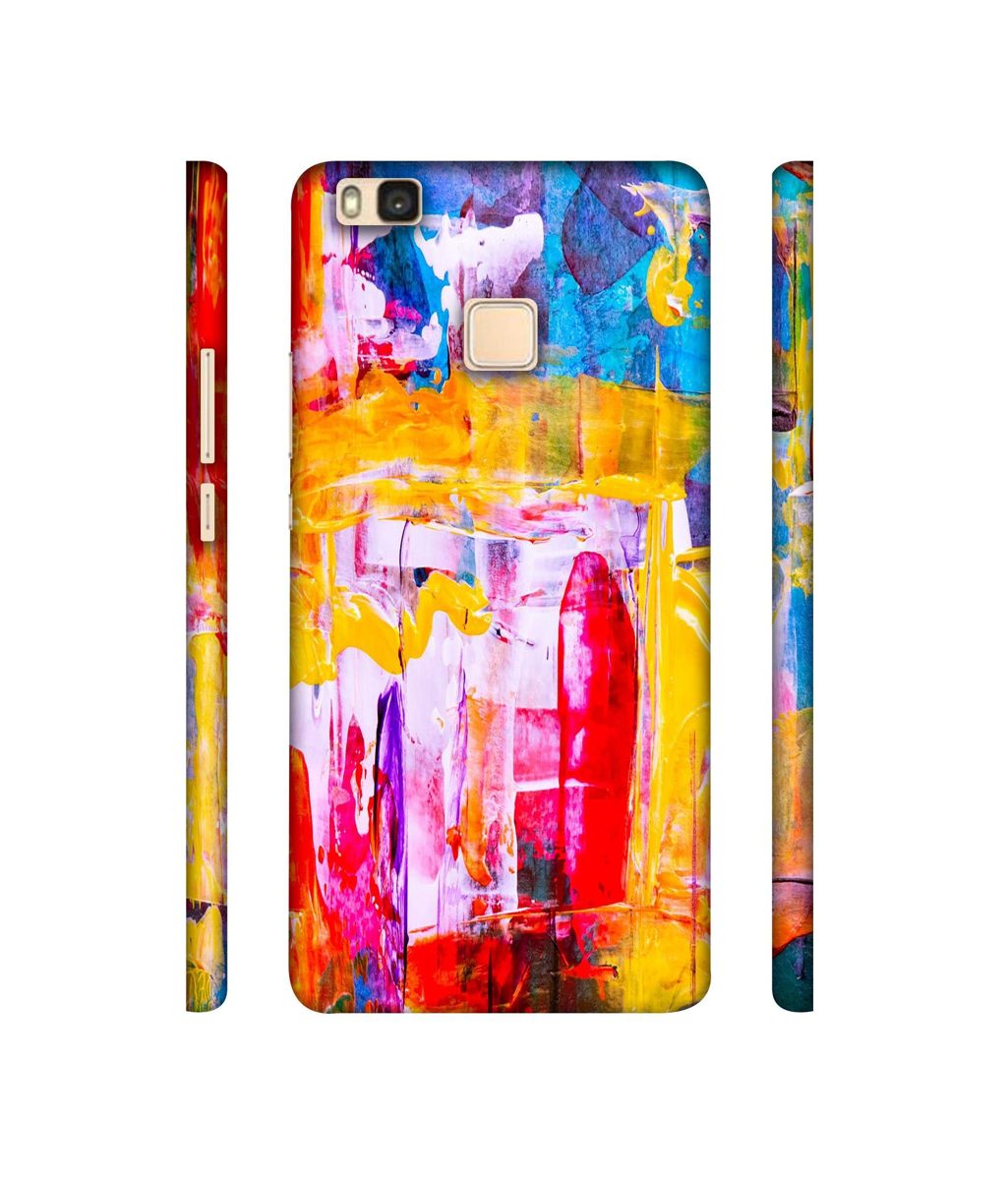 Amazon Brand - Solimo Designer Multicolor Canvas Paint 3D Printed Hard Back Case Mobile Cover for Huawei P9 lite