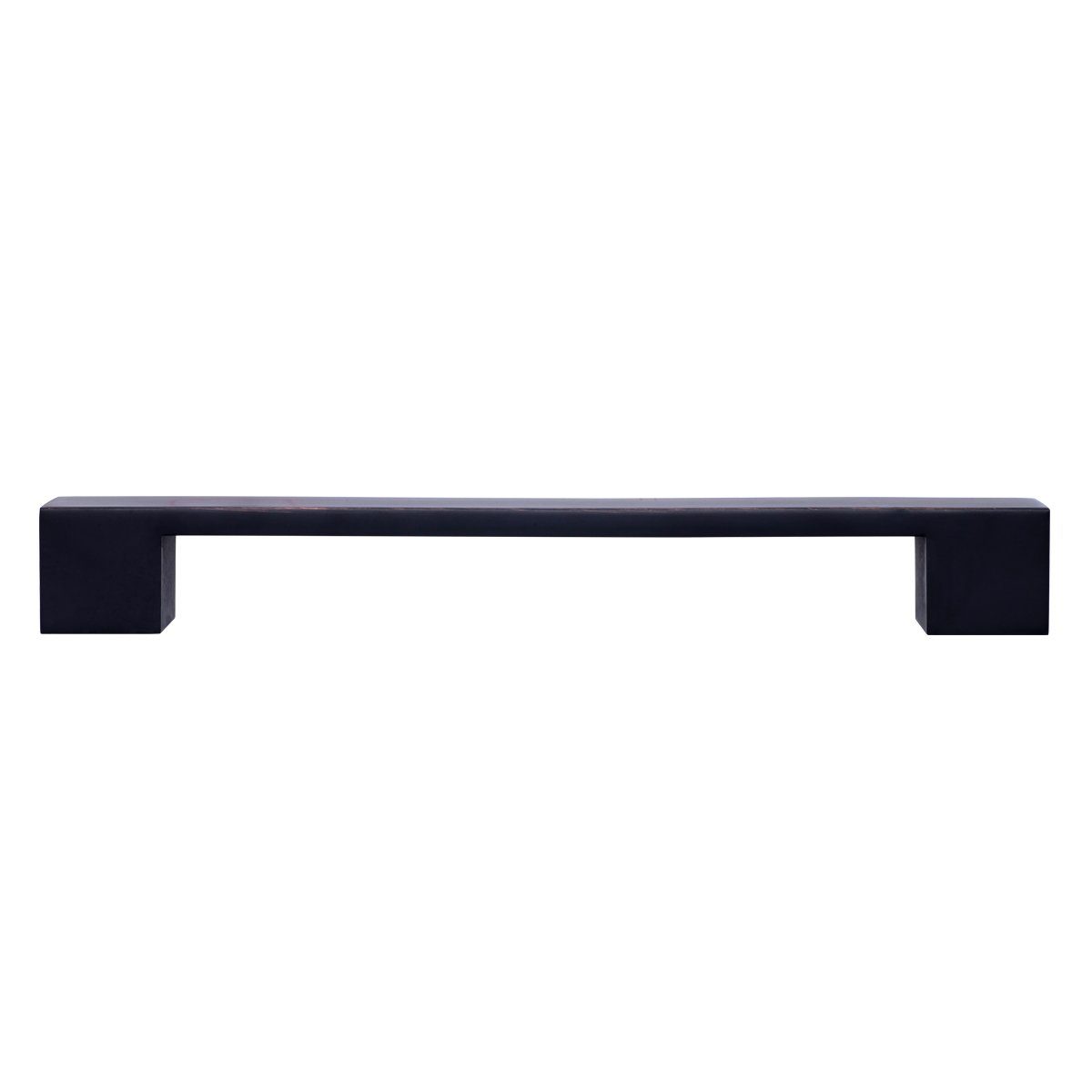 AmazonBasics Short Modern Cabinet Handle, 7.68" Length (6.3" Hole Center), Oil Rubbed Bronze, 10-Pack