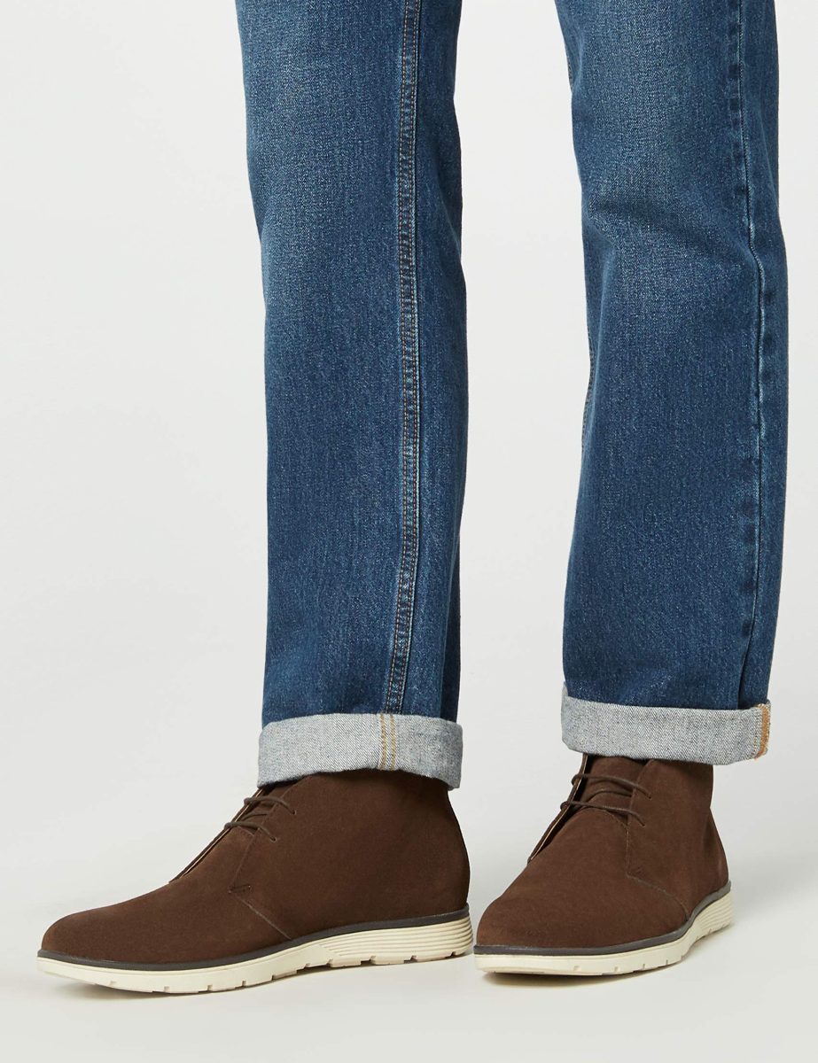 Amazon Brand: Find Leather Men's Chukka Boots