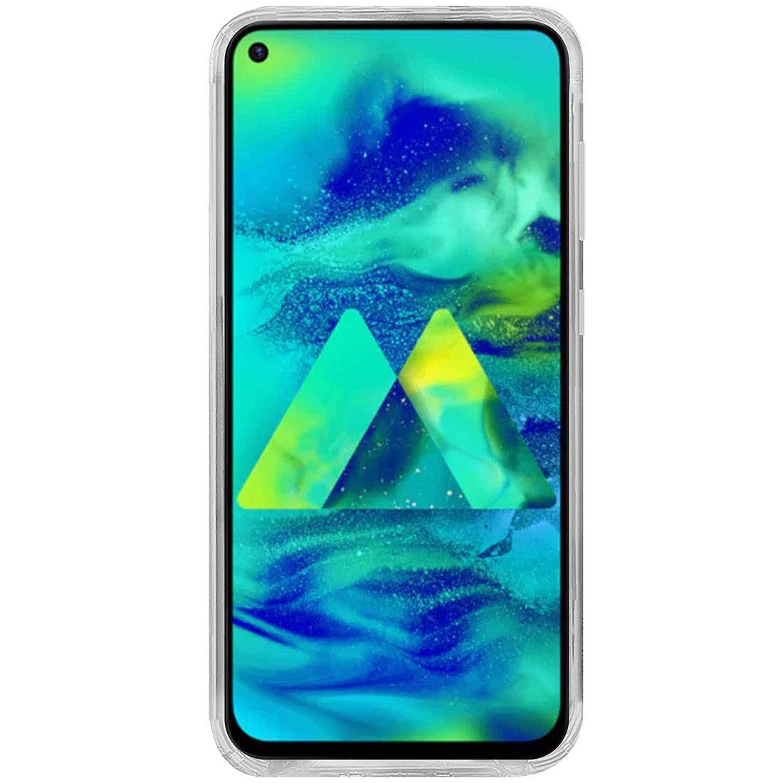 Amazon Brand - Solimo Mobile Cover for Samsung Galaxy M40 (Soft & Flexible Back Case), Transparent