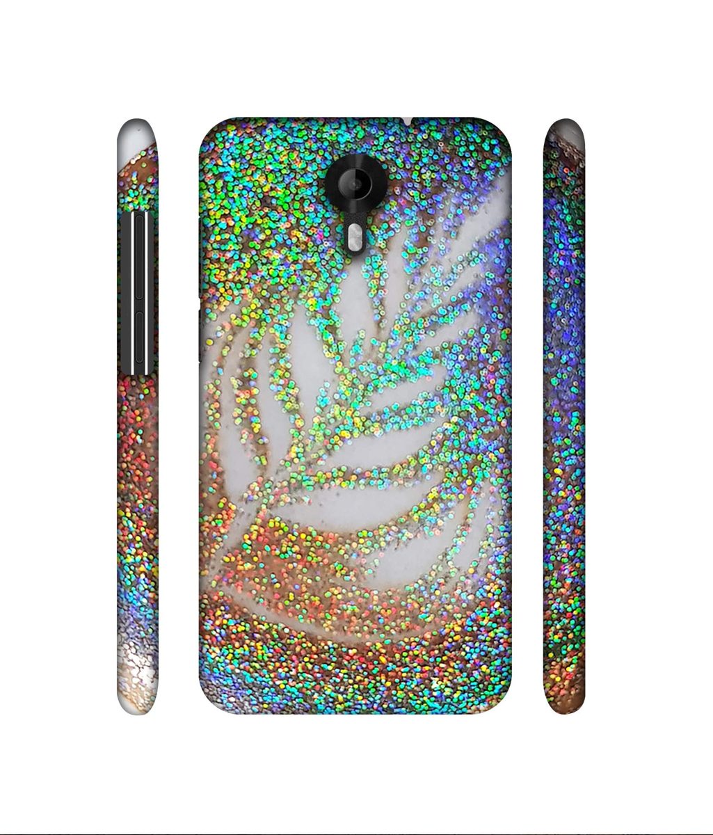 Amazon Brand - Solimo Designer Sparkle Coffee 3D Printed Hard Back Case Mobile Cover for Micromax Canvas Nitro 4G E455