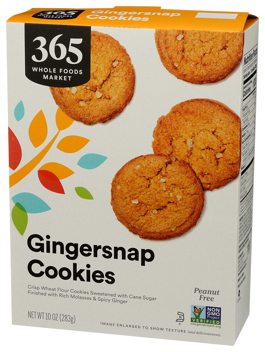 365 Everyday Value, Ginger Snap Cookies, 10 oz