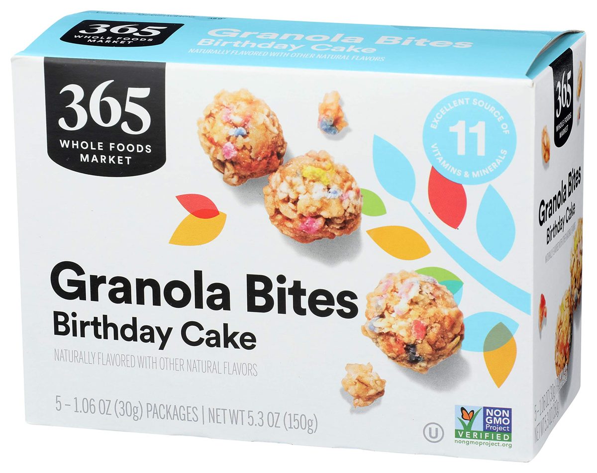 365 EVERYDAY VALUE Birthday Cake Granola Balls, 5.3 OZ