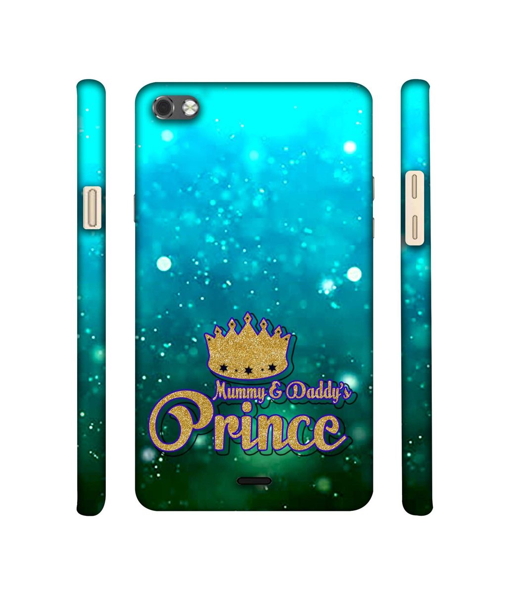 Amazon Brand - Solimo Designer Mummy & Daddy's Prince 3D Printed Hard Back Case Mobile Cover for Micromax Canvas Sliver 5 Q450