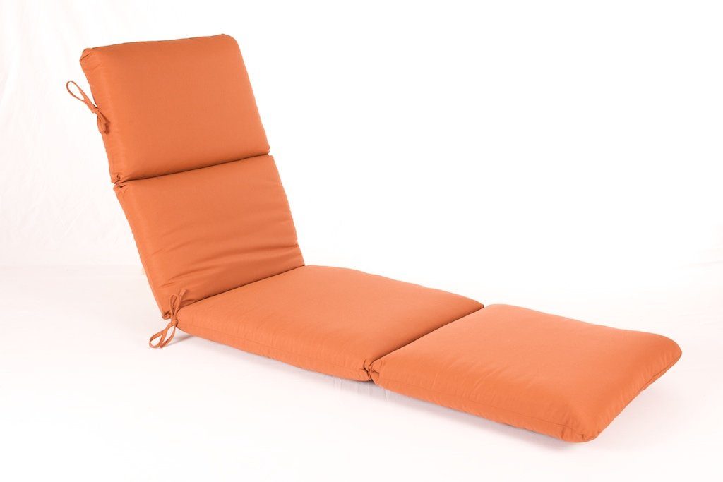 Strathwood Chaise Lounge Cushion, Brick