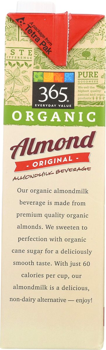 365 by Whole Foods Market, Organic Shelf-Stable Almondmilk, Orginal, 32 Fl Oz