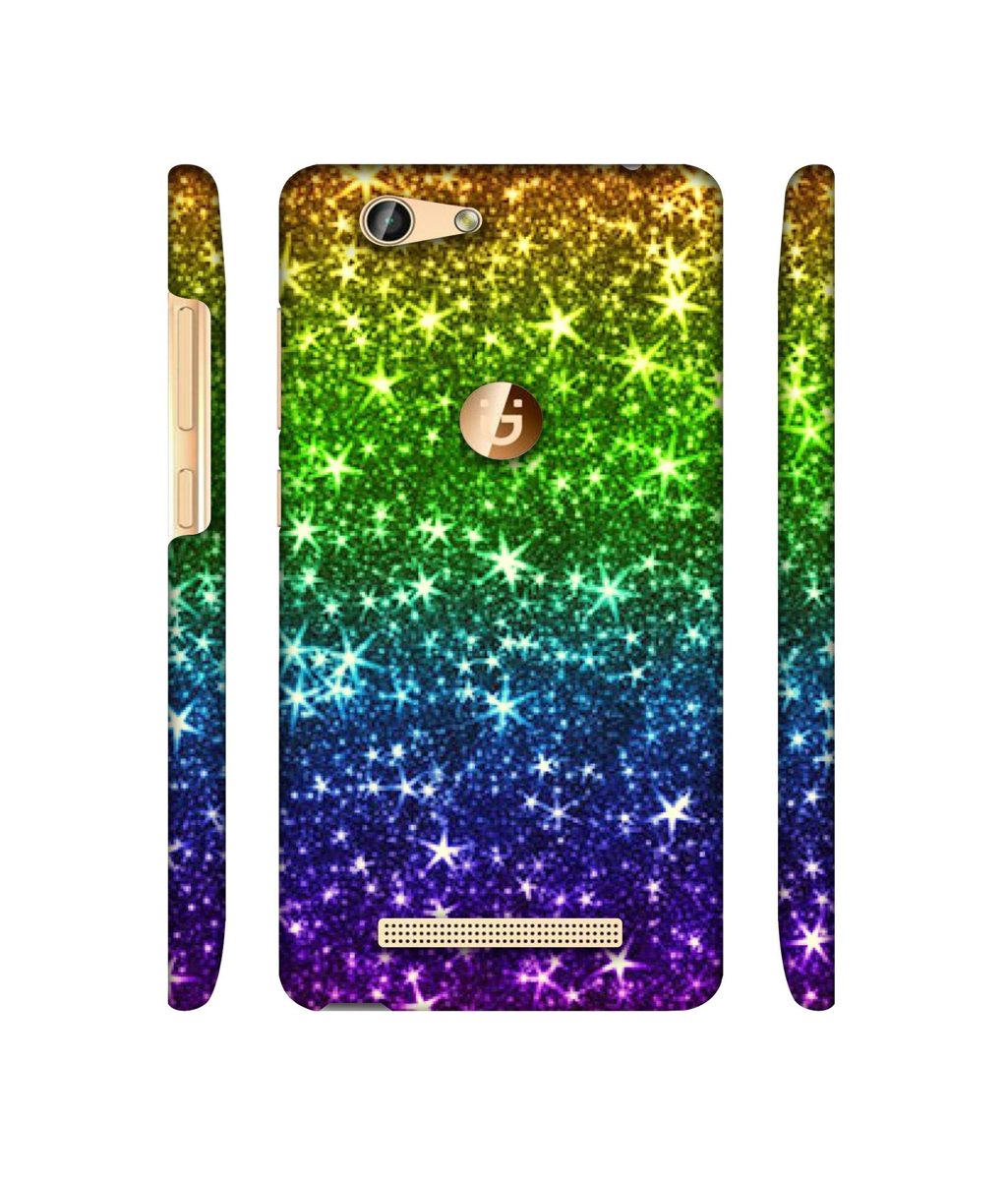 Amazon Brand - Solimo Designer Multicolor Stars 3D Printed Hard Back Case Mobile Cover for Gionee F103 Pro