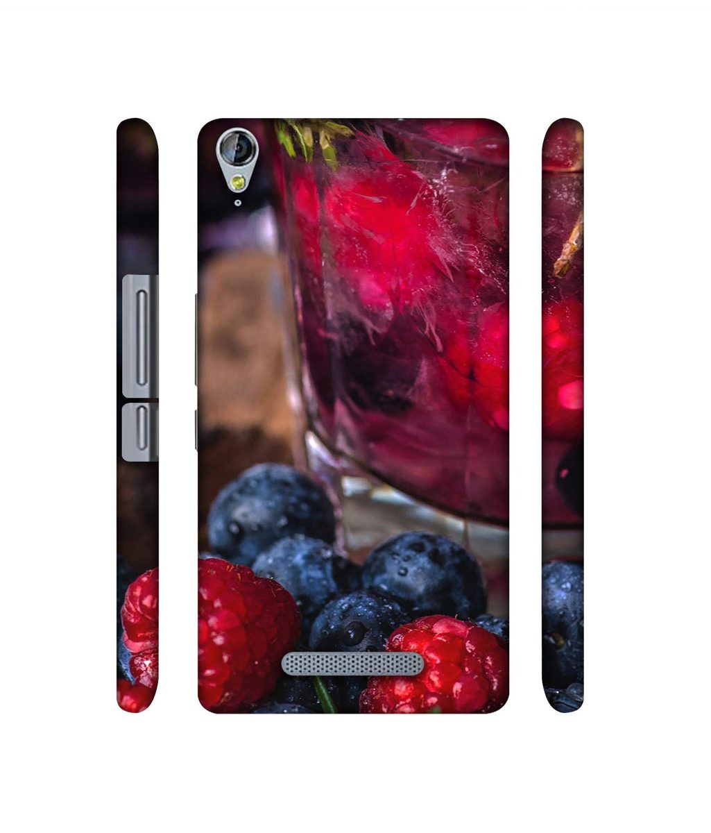 Amazon Brand - Solimo Designer Berries 3D Printed Hard Back Case Mobile Cover for Micromax Canvas Juice 3Plus Q394