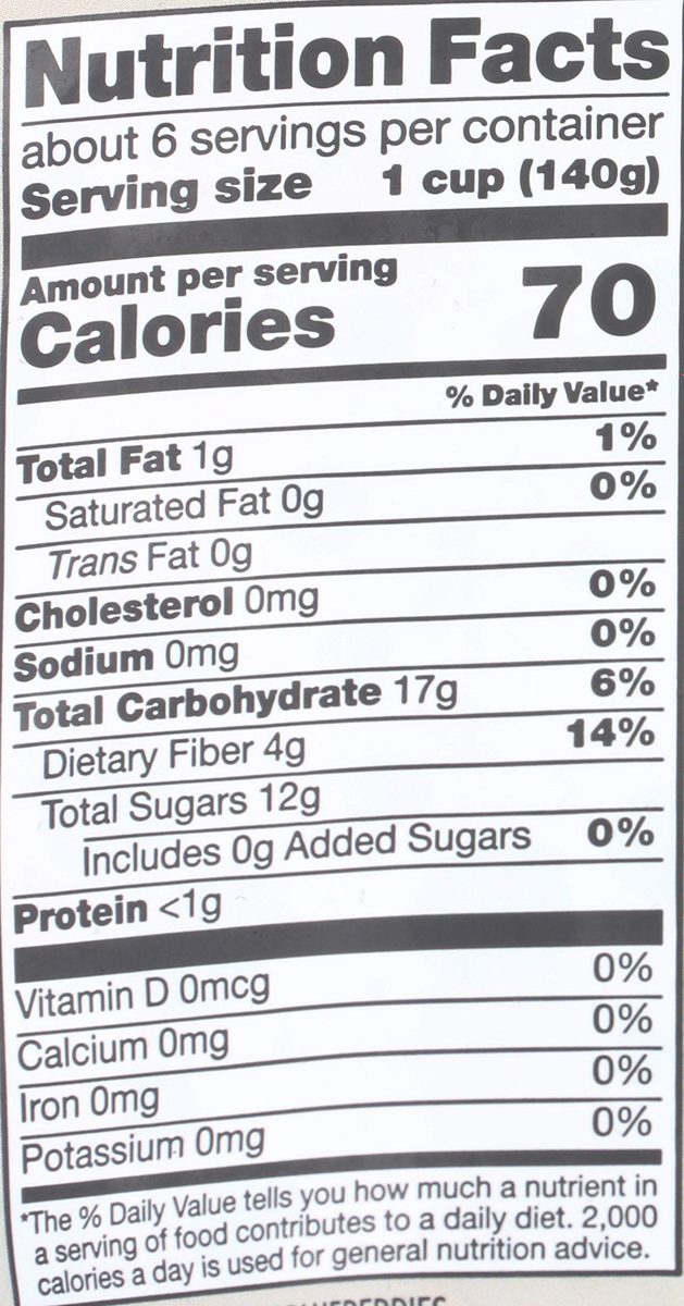 365 Everyday Value, Organic Blueberries, 32 oz, (Frozen)