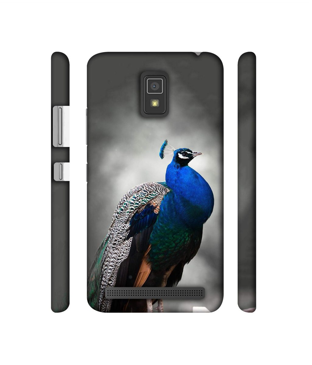 Amazon Brand - Solimo Designer Peacock 3D Printed Hard Back Case Mobile Cover for Lenovo A6600