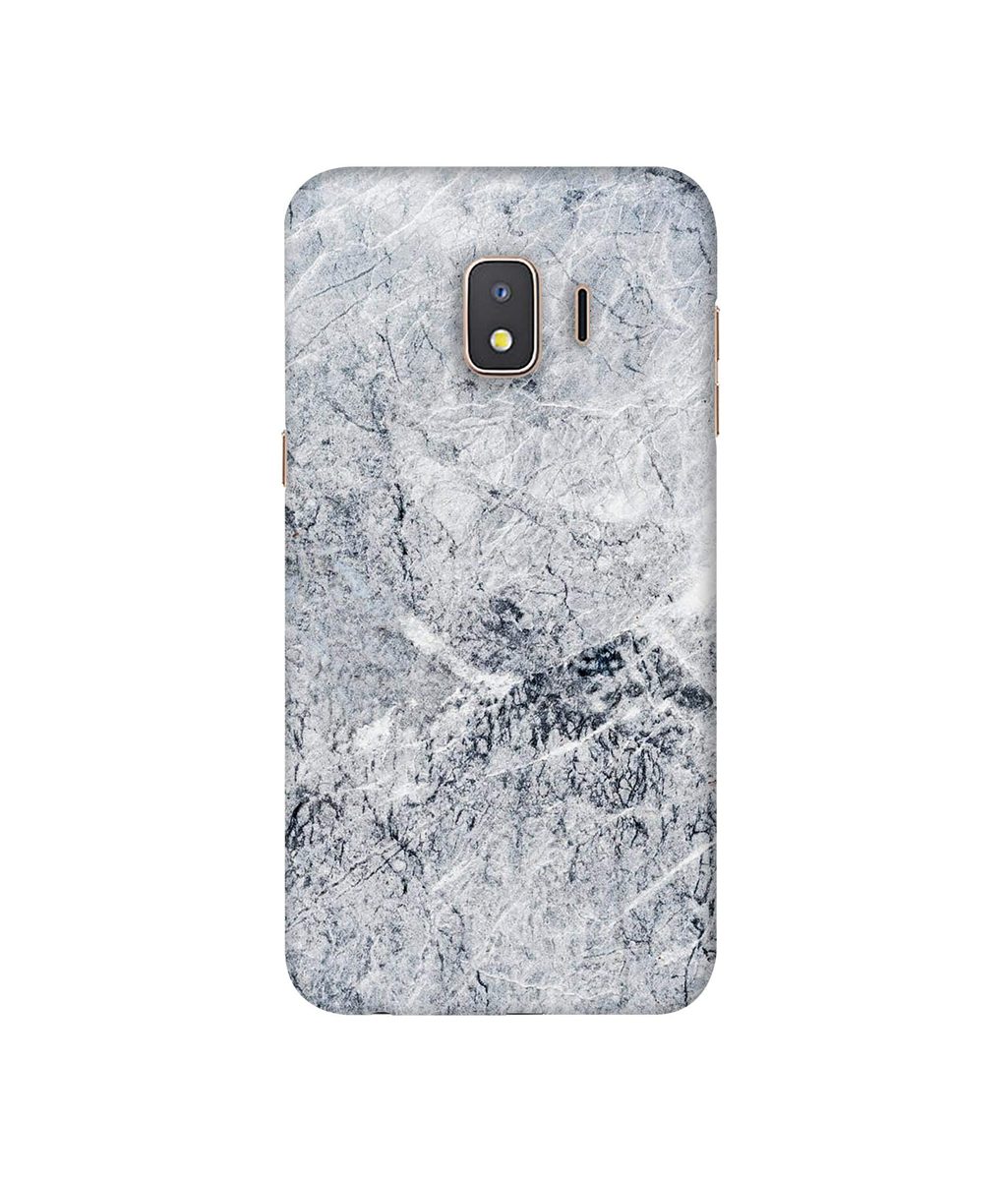 Amazon Brand - Solimo Designer Grayish Marble 3D Printed Hard Back Case Mobile Cover for Samsung Galaxy J2 Core