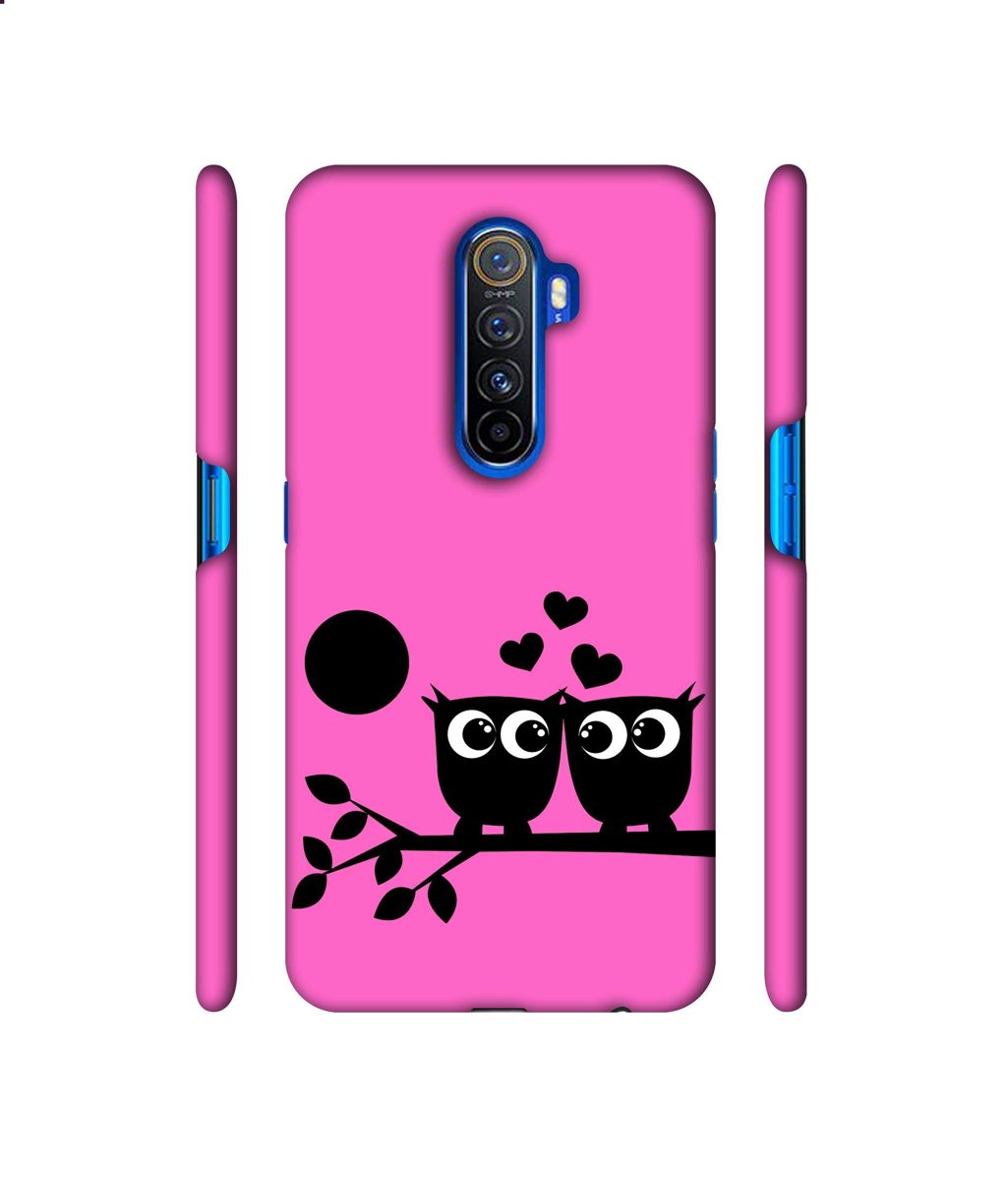 Amazon Brand - Solimo Designer Love Birds Vector 3D Printed Hard Back Case Mobile Cover for Oppo Reno Ace/Realme X2 Pro