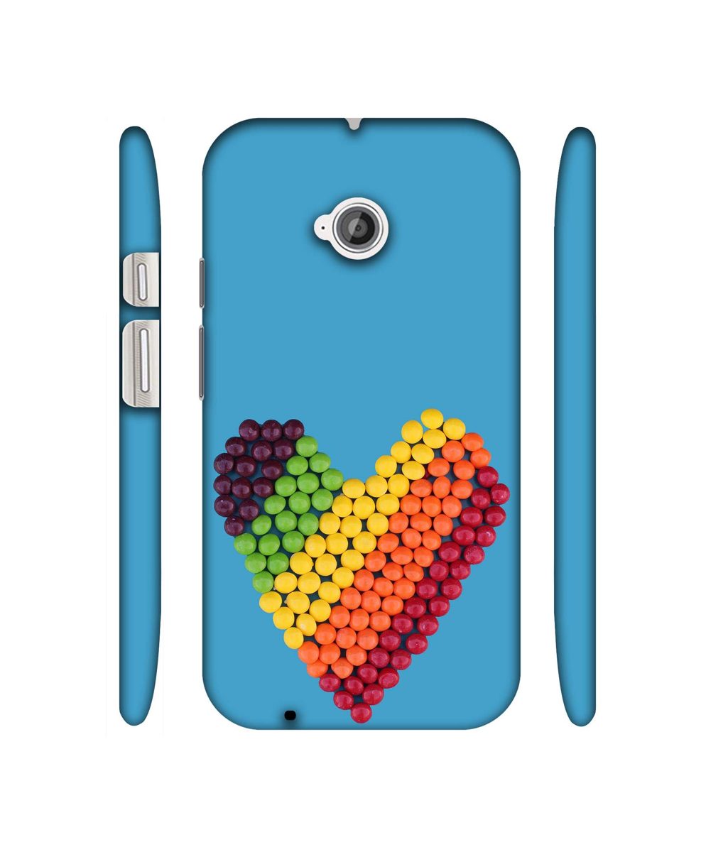 Amazon Brand - Solimo Designer Ball Heart 3D Printed Hard Back Case Mobile Cover for Motorola Moto E 2nd Generation