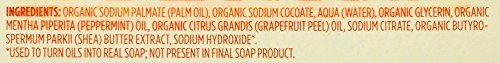 Whole Foods Market, Grapefruit Mint Organic Triple Milled Soap, 8 Ounce