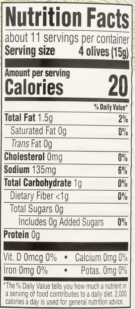 365 Everyday Value, Pitted Black Olives, Large, 6 oz