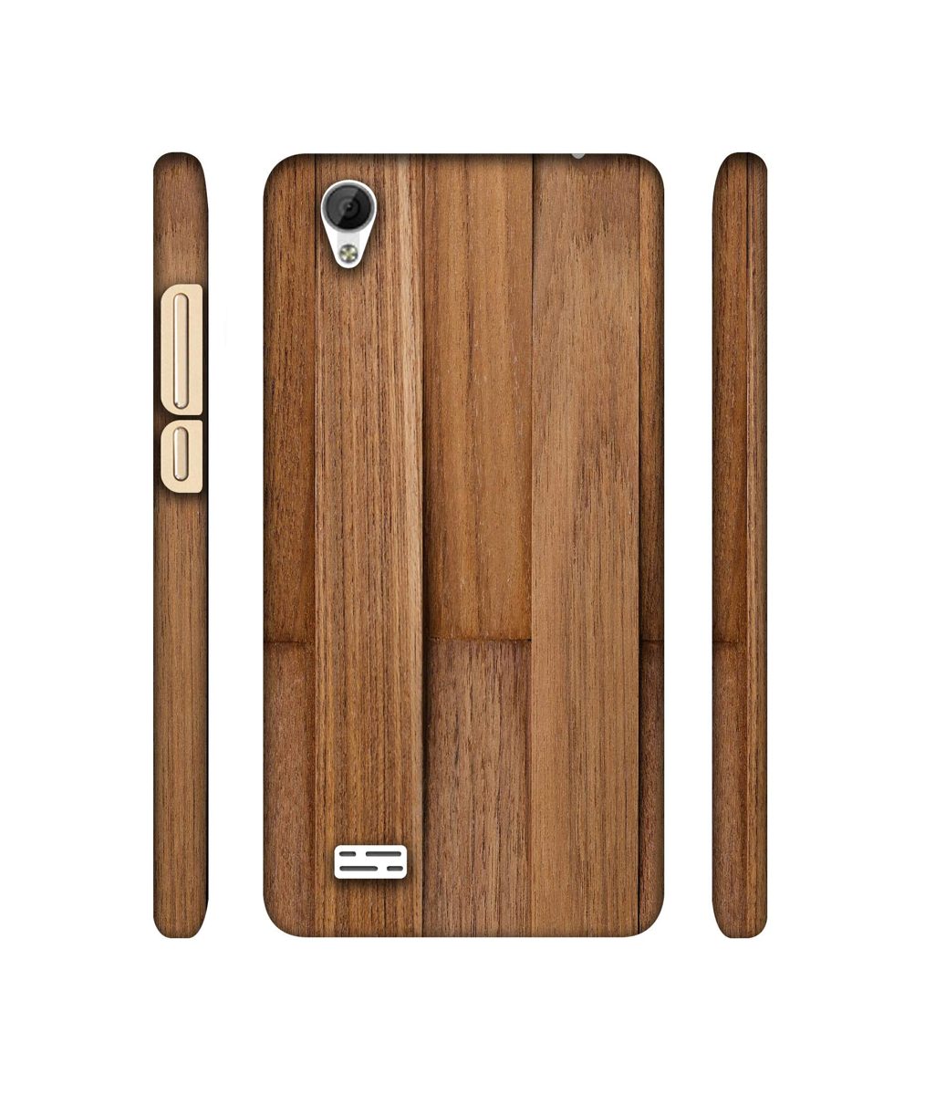 Amazon Brand - Solimo Designer Wooden Art 3D Printed Hard Back Case Mobile Cover for Vivo Y31