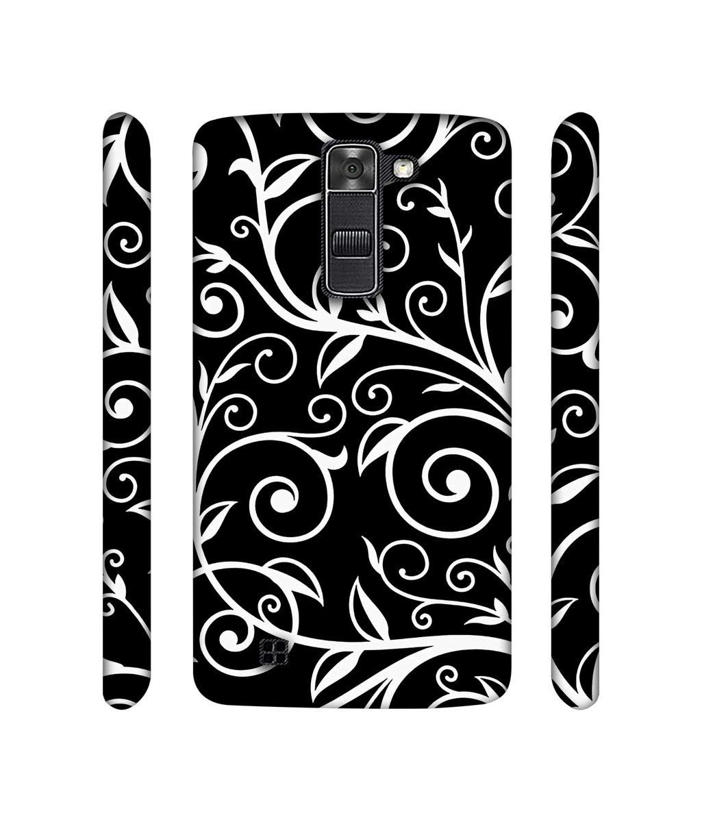 Amazon Brand - Solimo Designer Flower Patterns 3D Printed Hard Back Case Mobile Cover for LG K7