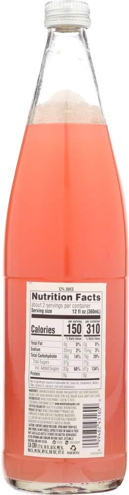 Whole Foods Market, Pink Grapefruit Italian Soda, 25.4 fl oz