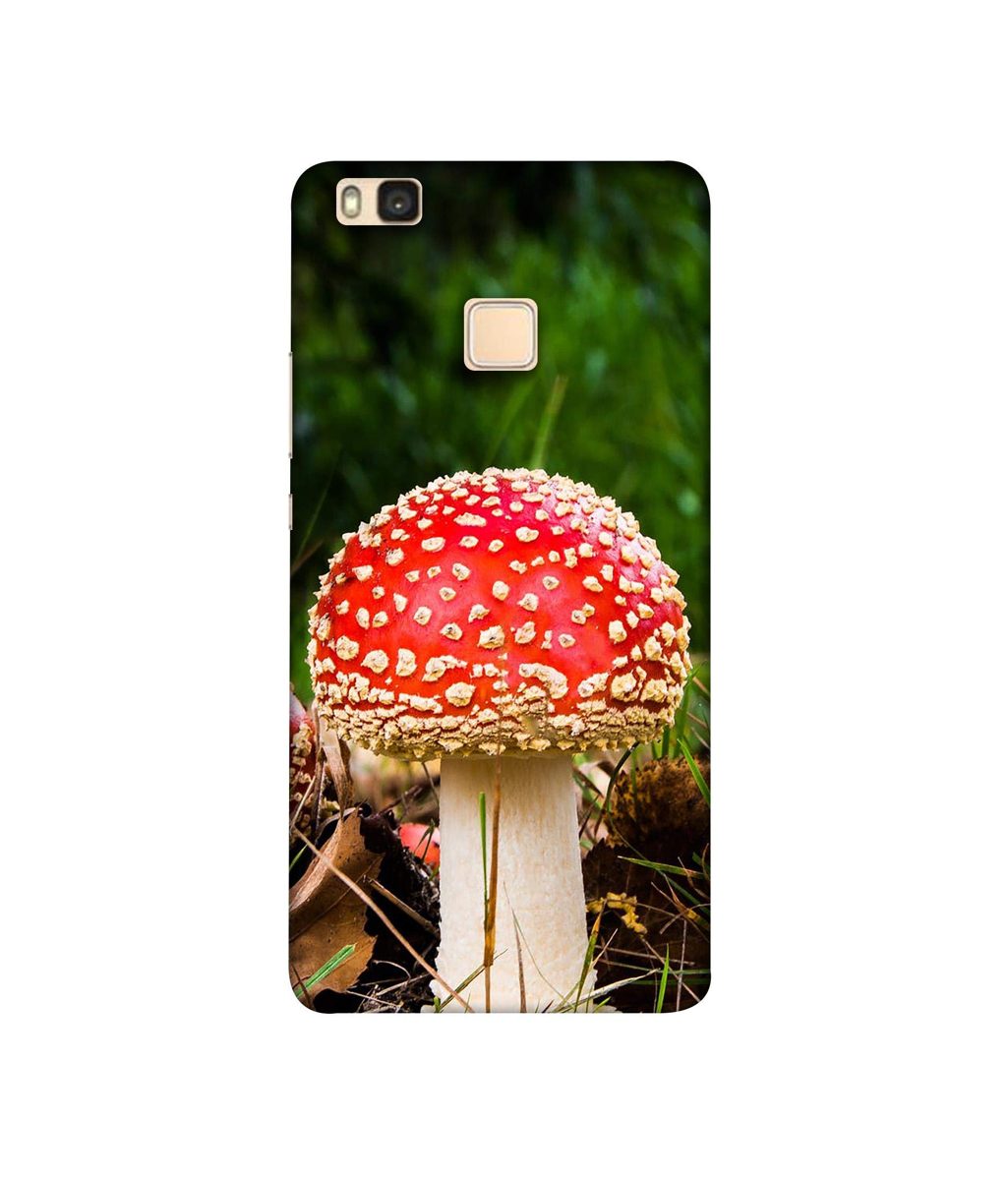 Amazon Brand - Solimo Designer Red Mushroom 3D Printed Hard Back Case Mobile Cover for Huawei P9 lite