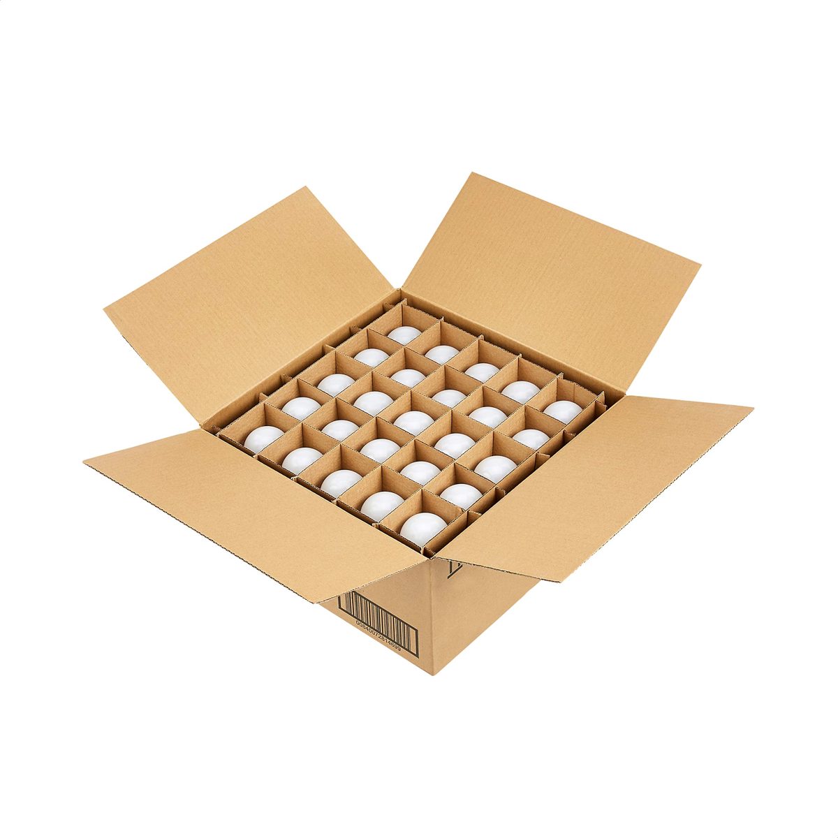 AmazonCommercial 60 Watt Equivalent, 10000 Hours, Non-Dimmable, 800 Lumens, E26 Base, A19 LED Light Bulb - Pack of 50, Soft White