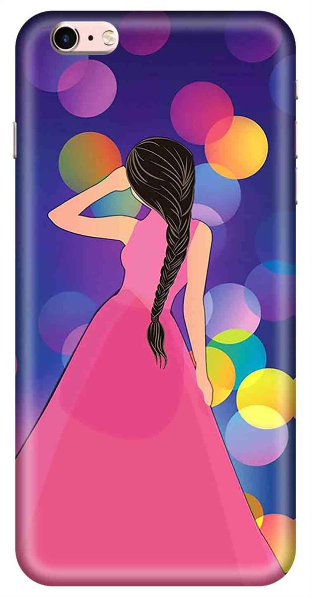 Amazon Brand - Solimo Designer Girl Design 3D Printed Hard Back Case Mobile Cover for Apple iPhone 6s Plus