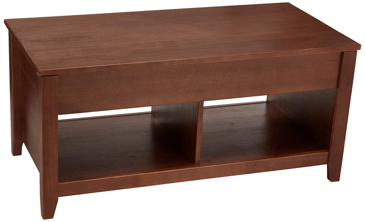 AmazonBasics Lift-top Coffee Table, Espresso