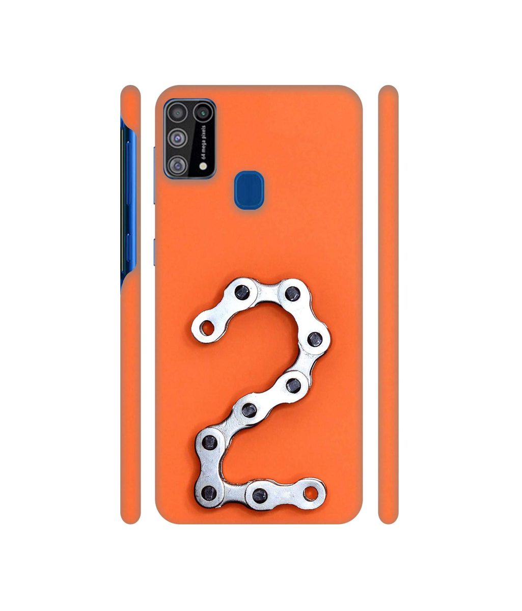 Amazon Brand - Solimo Designer Two Number 3D Printed Hard Back Case Mobile Cover for Samsung Galaxy M31