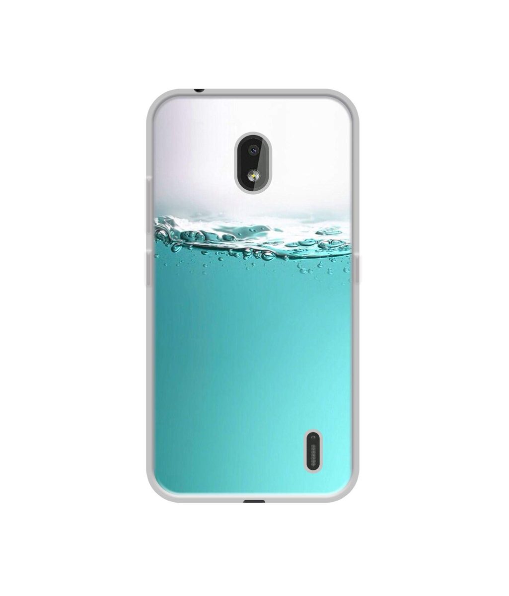 Amazon Brand - Solimo Designer Half Fill UV Printed Soft Back Case Mobile Cover for Nokia 2.2