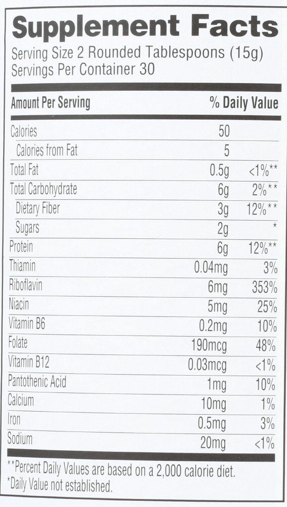 Whole Foods Market, Nutritional Yeast Powder, 15.9 oz