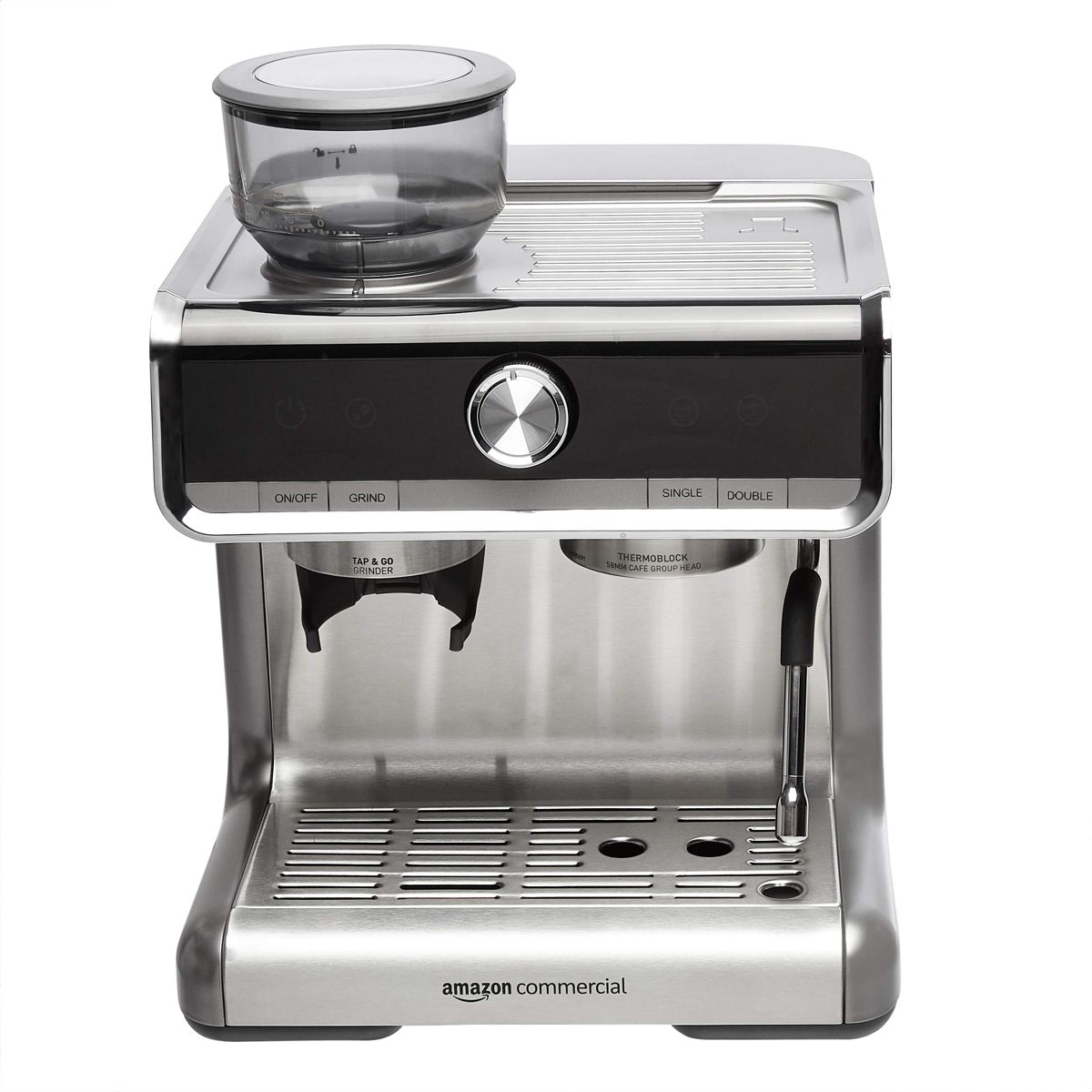 AmazonCommercial Barista Espresso Machine with Grinder