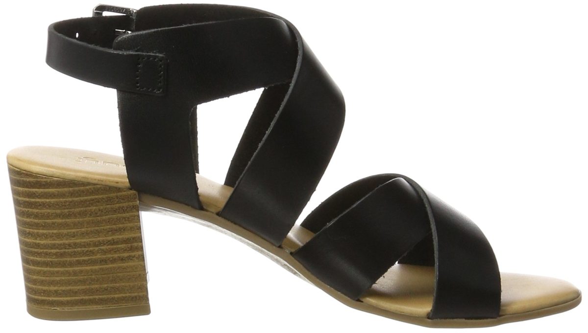Amazon Brand: Finding Ladies Leather Strap Sandals