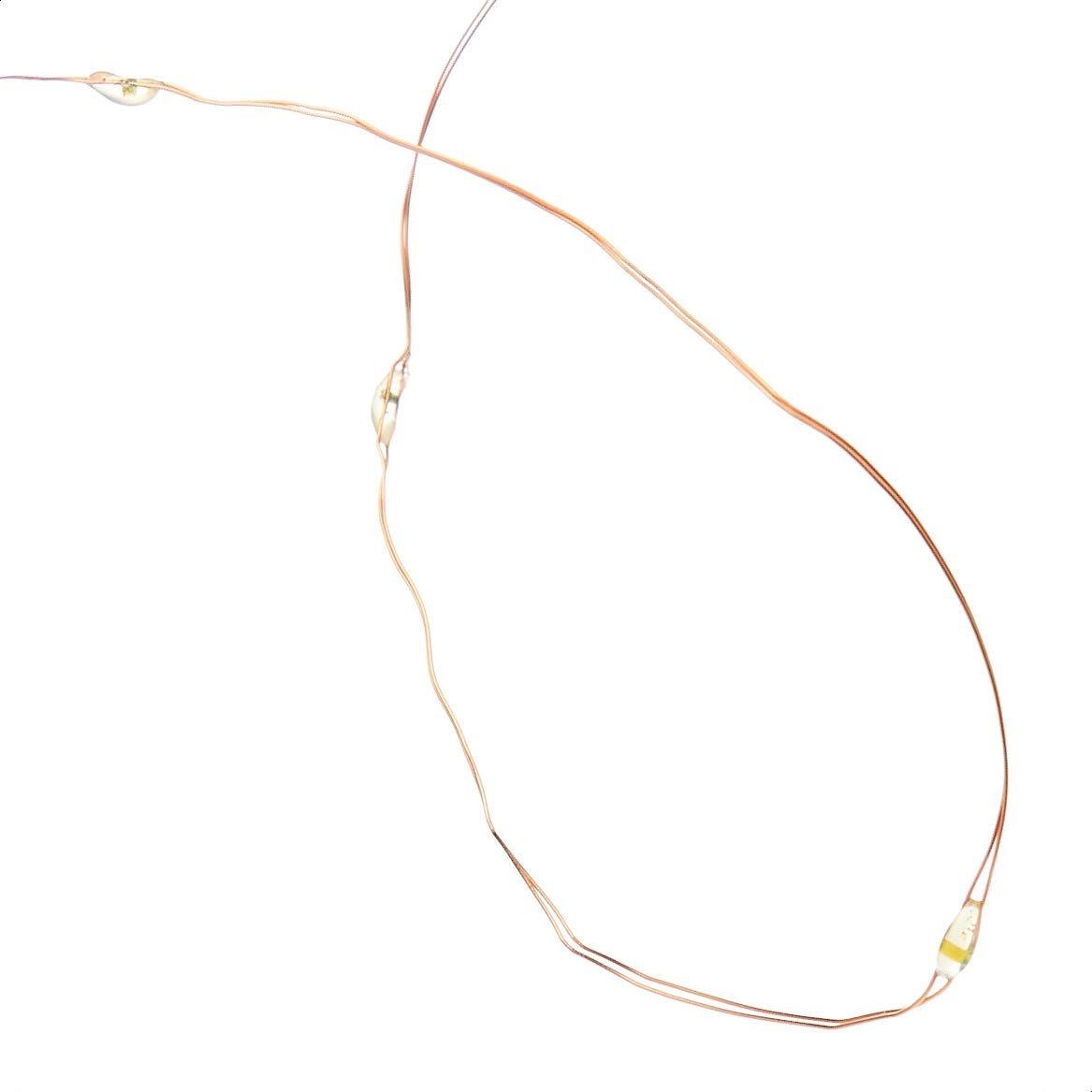 Amazon Brand - Solimo 100 LED Copper String Light for Decoration, USB Powered, Warm White