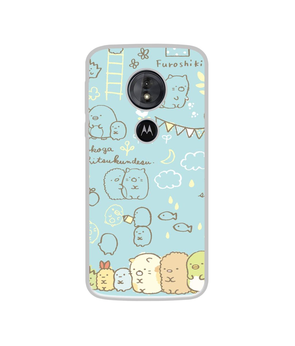 Amazon Brand - Solimo Designer Random UV Printed Soft Back Case Mobile Cover for Motorola Moto G6 Play/Motorola Moto E5