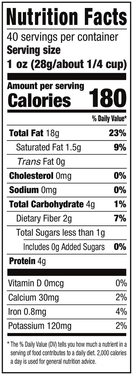 Amazon Brand - Happy Belly California Walnuts, Halves and Pieces, 40 Ounce