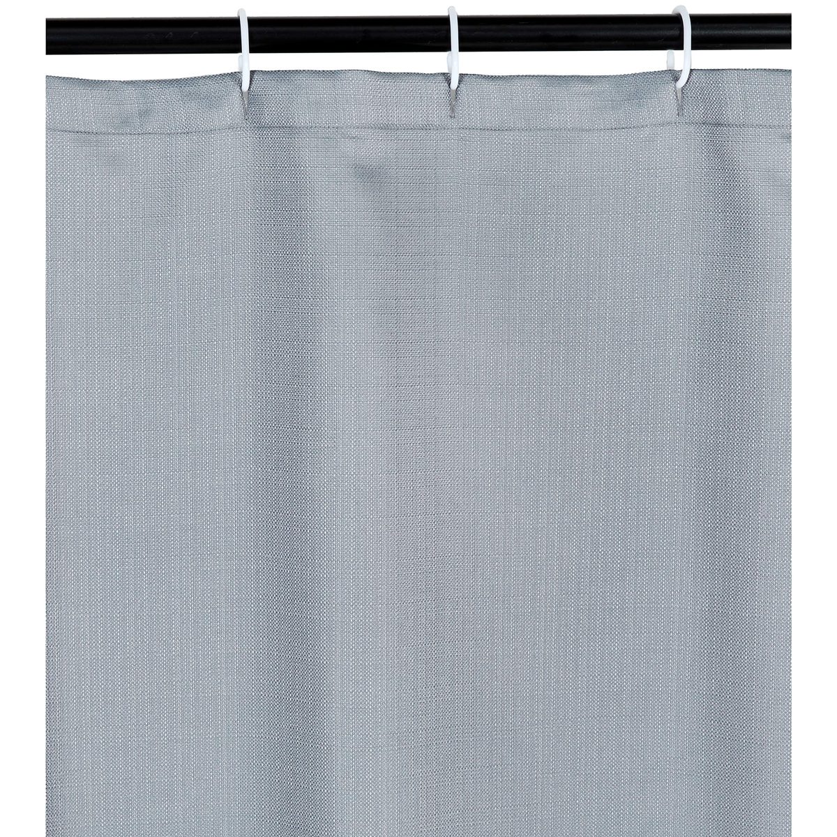 AmazonBasics Linen Style Shower Curtain